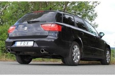 FOX Racinganlage ab Kat. re li je 1x90mm für Seat Exeo 3R Limo Kombi ST 1.8l