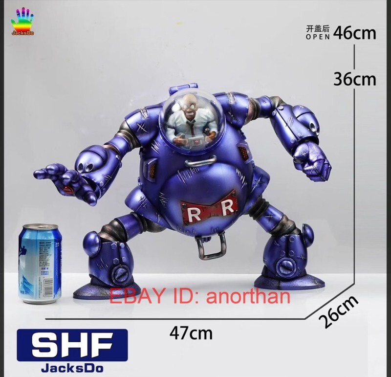 JacksDo Scene-59 DBZ Staff Officer Black Battle Jacket SHF Scale