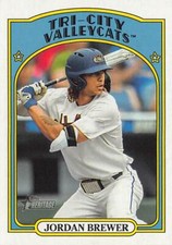 2021 TOPPS HERITAGE MINORS (#67) - JORDAN BREWER