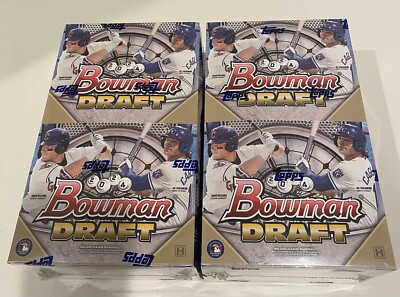 2024 BOWMAN DRAFT BASEBALL JUMBO HOBBY BOX - 5 AUTOS - SHIPS FAST