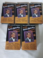 Dean Martin Variety Show Set of 5-VHS Tapes