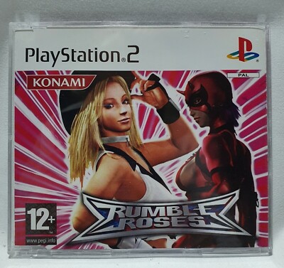 RUMBLE ROSES Sony Playstation 2 FULL GAME PROMO New NOT SEALED