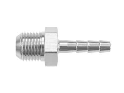 Push On Barb Endschlauch Rohr AN8 auf 8mm Fitting Adapter Kraftstoff silber