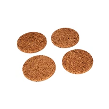 IBM 5150 Base Unit Cork Pad Feet Set of 4 w/ Adhesive – Vintage PC Replacement