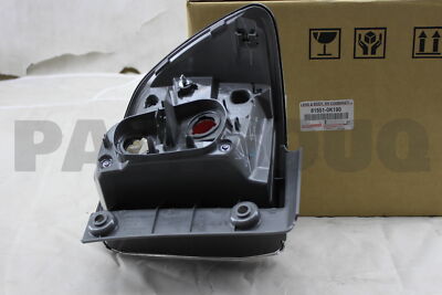 815510K190 Genuine Toyota LENS, REAR COMBINATION LAMP, RH 81551