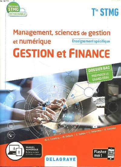 Management, sciences de gestion et numérique Enseignement spécifi