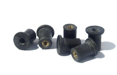 なぞ Kawasaki 92015-1757 m5 Rubber Well Nuts Fairing & Screen weel nust