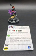 Heroclix Batman set Nightwing and Batgirl 100 Limited Edition figure w/card