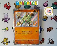 Carte pokemon Mankey Férosinge PAF 169/91 SHINY EN