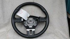 09 - 17 Volkswagen Cc Eos Golf 3-spoke Multifunction Steering Wheel Blck Leather