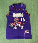 Vintage NIKE Vince Carter Toronto Raptors #15 NBA Jersey Size Medium Length +2
