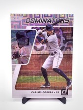 Carlos Correa 2021 Donruss Baseball - Dominators Vector #DOM5 - Houston Astros