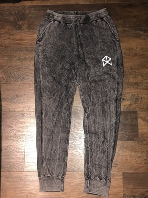 acid wash joggers mens