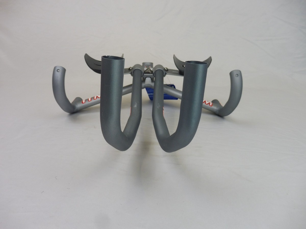 ITM DUAL AERO TTバー ITM Dual Aero F1 Bar set w / Extn ( 39 / 12 ) NOS bicycle TT Retro