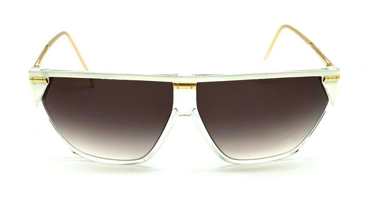 Helena Rubinstien Ladies Vintage Aviator Clear & Gold/Purple