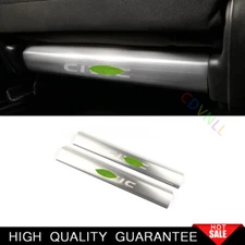 For Honda Civic 10th 2016-2021 Silver Steels Seat Anti-Kick Strip Panel Cover