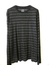 Guess LS Striped Crew- NWT - M
