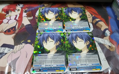 ENJOYING THE AMUSEMENT PARK, SHIDO X 4 R DATE A LIVE WEISS SCHWARZ ENGLISH