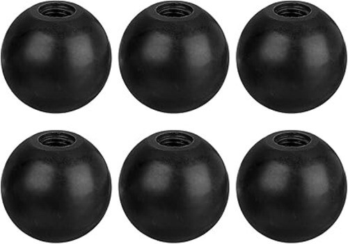 Sourcing Map 6Pcs Threaded Ball Knobs, M12 Female Thread Thermoset Ball Knob - Picture 1 of 5