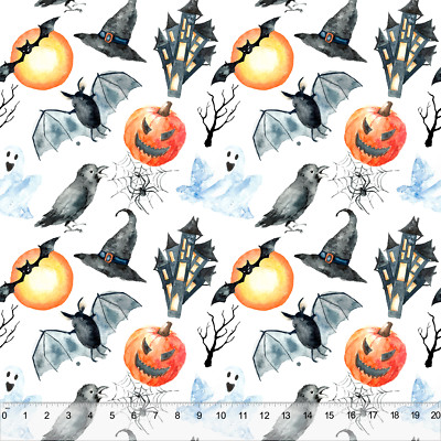 All Hallows Eve - Home Decor Fabric Polyester 62'' W Sold by the Yard