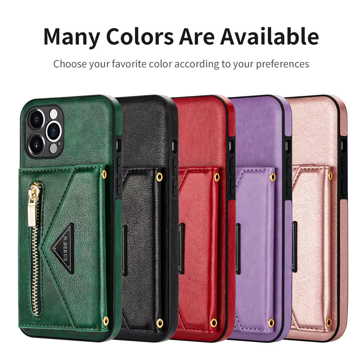 Crossbody Wallet Phone Case for IPhone 13 12 11 Pro Max XS S XR 14