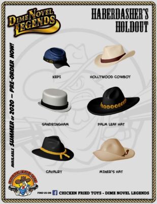 Dime Novel Legends 1:18 scale (4'') Boot Hill Loot accessory pack #12