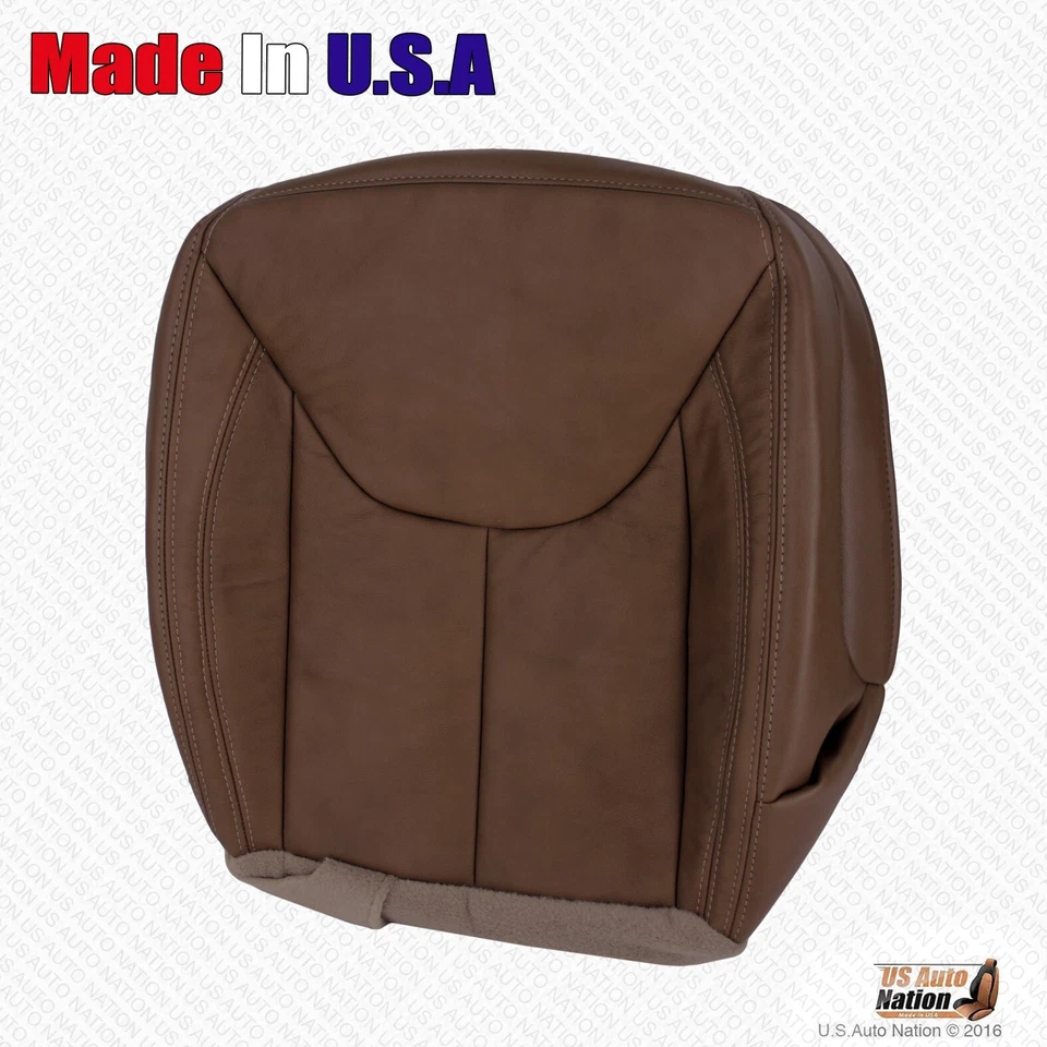 Cubierta de asiento de cuero inferior del conductor delantero para Jeep Wrangler 2015 2016 sillín oscuro Foto 3 de 4