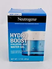 Neutrogena Hydro Boost Water Gel Face Moisturizer Lotion Hyaluronic Acid 1.7 oz