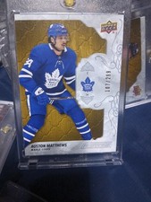 💥Auston Matthews #24 107/299 2019-20 Upper Deck Engrained Toronto Maple Leafs