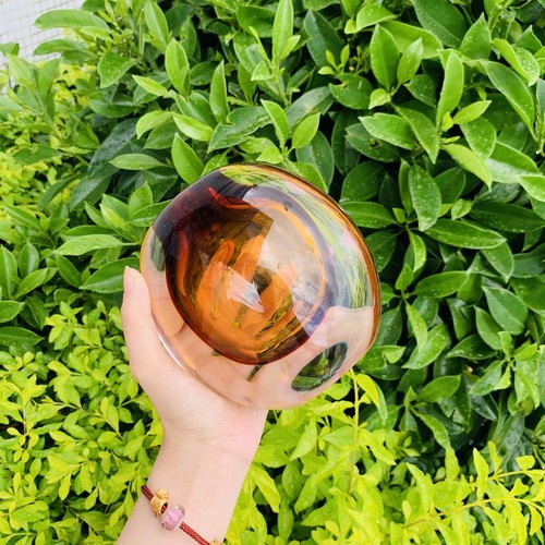 Kristallvase, moderne Dekovase, minimalistische Blumenvase, helle Luxus St... - Bild 7 von 9