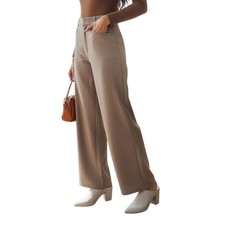 Marc Fisher Ragni Gray Suede Block Heel Designer Mules Minimalist Size 6.5M