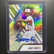 2017 Panini Elite Extra Edition Larry Ernesto #137 Autographs Tie-Dye 03/10
