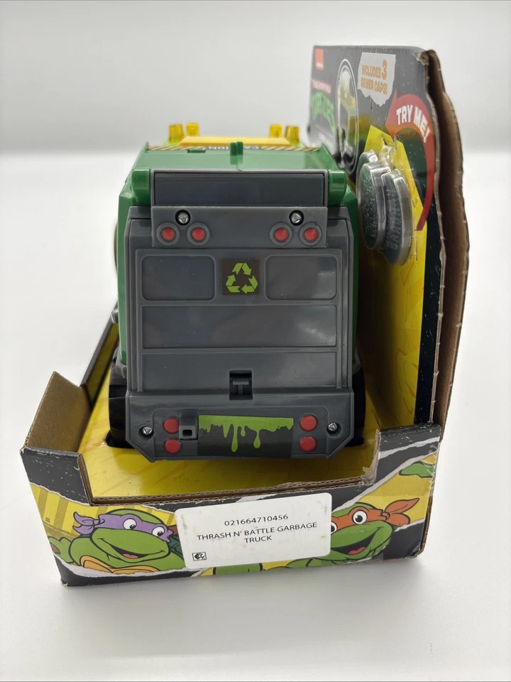Teenage Mutant Ninja Turtles - Camión de basura Nickelodeon Thrash n' Battle - Nuevo en caja Foto 4 de 4
