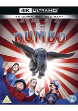 Image of Dumbo Live Action (4K Ultra-HD + Blu-ray) - Brand New & Sealed IN SLIPCASE COVER