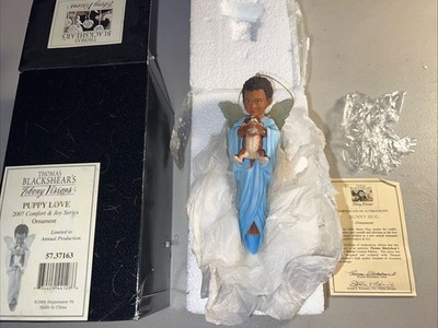 Thomas Blackshear's Ebony Visions PUPPY LOVE Comfort & Joy Series Ornament 2007