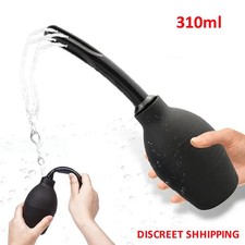 310ml Anal Vaginal Bulb Douche Colonic Irrigation Rubber Enema Bag Cleaner Kit