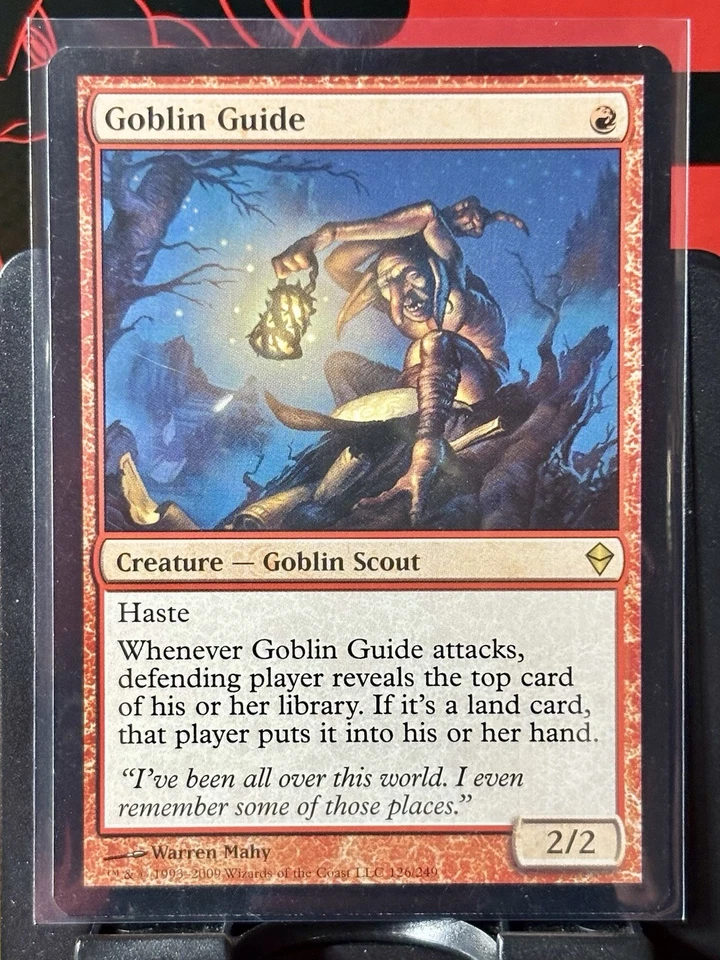 Goblin Guide - Reg - MTG - Zendikar - 126/249 - RARE ~ LP - Image 2 of 4