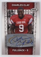 2011 SAGE Hit Auto Charles Clay #A89 Auto 0s55