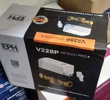 EPH Controls Detach Pro V228P 28mm 2-Port Compression Motorised Valve New