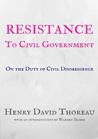 Henry David Thoreau (U. A.) | Resistance To Civil Government | Taschenbuch