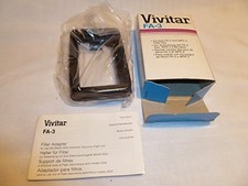 Vivitar FA-3 FA 3 FLASH Filter Adapter NEW VIVITAR BRAND in FACTORY BOX