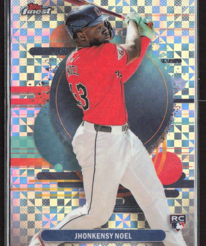 2025 Finest #117 Jhonkensy Noel Checkerboard