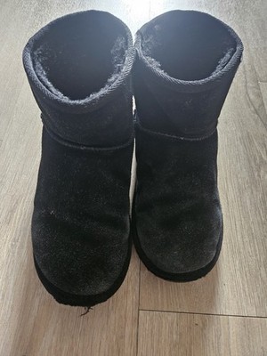 Emu Australia Kinder Stiefel Boots gefüttert Schwarz. Gr. 35