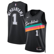 Spurs 1 2025/26 City Edition MEN Stitched Jersey Black