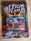 2024 Locker Mint Sleigh Team 6 Colorized 1/2 oz Silver Bar in Card 16/250