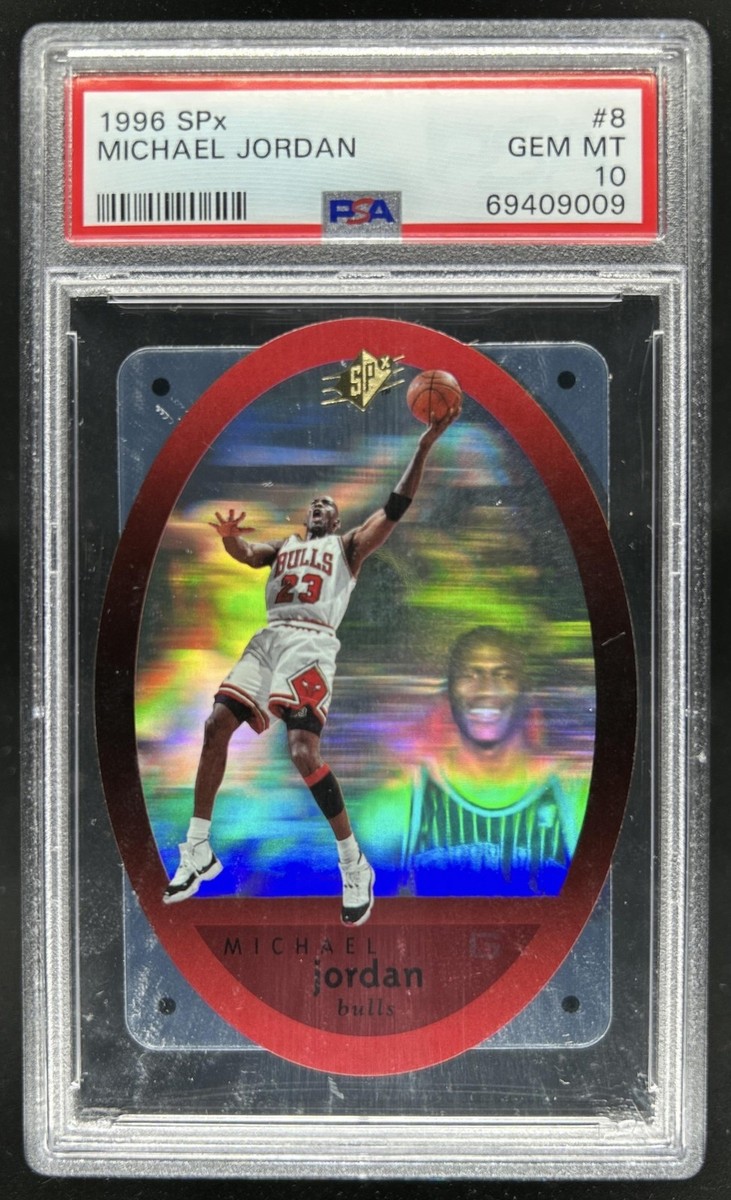 PSA10 1996 SPx Michael Jordan upper deck HOLOVIEW HEROES マイケル