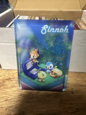 Pokémon Chinese Eif Elf Collection Sinnoh Starters Snowglobe Card Mint Acrylic 