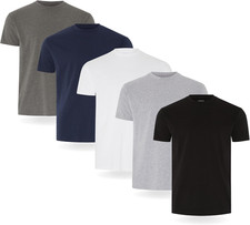 T-Shirt Uomo Confezione da 3/5 - T-shirt di Alta Qualità Con Disegno Leggero In Vita