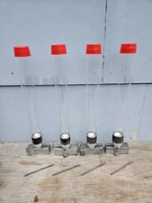 Star Reloader  12" Glass Powder Measure with Shutoff & 1/2" Powder Slide Housing