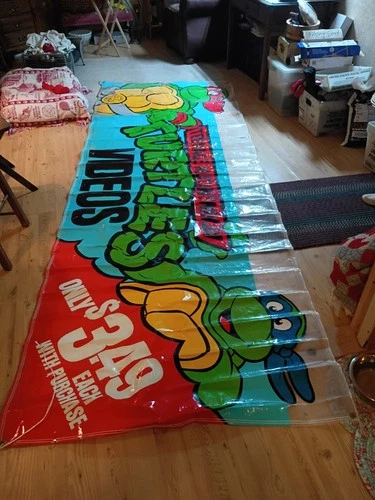 Vintage Shell Gasoline Sign - Teenage Mutant Ninja Turtles Gas Porcelain Sign